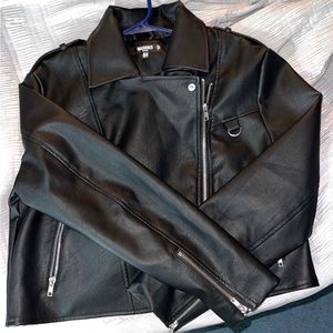 Misguided leather jacket